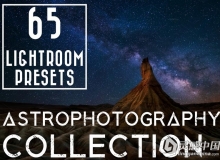 65组星空银河系天文摄影后期Lightroom预设