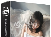 13张RAW原片 国内美女模特室内日系私房人像写真摄影尼康RAW练习素材