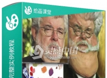 人物肖像数字彩绘完整实例训练视频教程