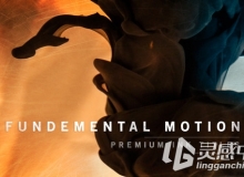 水墨动画文字片头展示AE模板Videohive Fundamental Motion Ink Titles