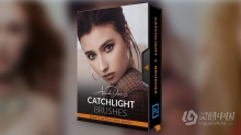 【PS笔刷】眼神聚光灯美容刷套装PS笔刷 Catchlight Brushes