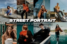 10个街头电影人像Lightroom预设 Street Portrait Lightroom Presets