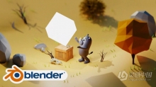 Blender动物模型建模实例制作视频教程中文字幕