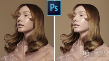 Photoshop肖像头发修饰技巧训练视频课程