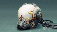 Blender科幻头盔建模实例制作视频教程