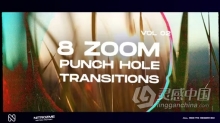 AE模板-镜头捕捉缩放过渡AE模板下载 Punch Hole Zoom Transitions Vol. 01