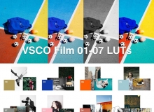 3DLUTs顶级电影胶片Vsco Film LUTs 1-7 预设完整包(AE,PR,FCPX)