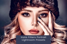 INS风格人像滤镜Lightroom预设 Insta Filters Portrait Lightroom Presets