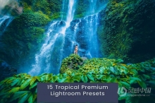 INS旅拍漂亮现代色彩Lightroom预设 15 Tropical Premium Lightroom Presets