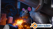 Blender小老鼠场景动画完整制作流程视频教程