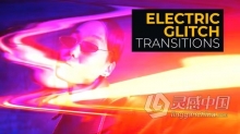 10种能量电流故障转场动画过渡效果PR模板下载 Dark Signal Effects
