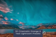 30个电影橙色和青色调色Lightroom预设 Orange & Teal Lightroom Presets