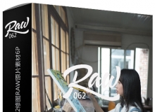 RAW062-画画的少女人像写真摄影佳能CR2修图RAW原片素材1P