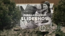 视差历史幻灯片怀旧复古视频相册AE模板下载 Parallax History Slideshow