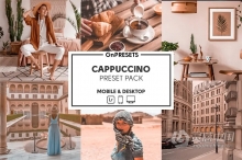 卡布诺奇咖啡色调人像调色Lightroom预设 OnPresets-CAPPUCCINO