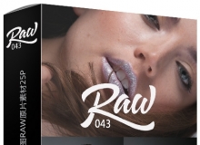 RAW043-欧美名模时尚人物摄影ORF修图RAW原片素材25P