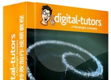 C4D结晶粒子特效制作视频教程 Digital-Tutors Creating Organic Ice Growth Patter...