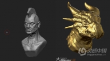 Zbrush教程 Zbrush core mini数字雕刻核心技术训练视频教程中文字幕