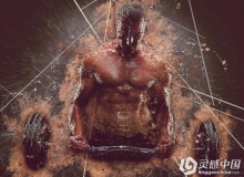 酷炫抽象扩散粒子动作 Abstract 2 Photoshop Action 附操作视频教程