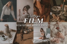 10个复古电影胶片感Lightroom预设 10 Vintage Film Lightroom Presets