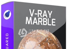 C4D FOR VRAY大理石纹理材质合集 V-Ray Marble Texture Pack for Cinema 4D