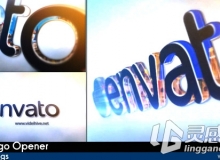 遮罩式Logo演绎动画AE模板Videohive White Logo Opener