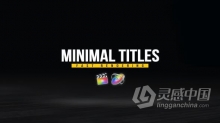 FCPX插件 24组文字标题动画视频字幕效果4K分辨率