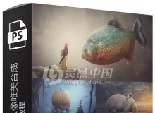 52套国外高端创意幻想人像唯美合成Rafya系列PS视频教程 附素材文件 第二季
