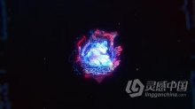 科技网络波浪故障物资LOGO动画视频片头AE模板下载 Cyber Wave Logo Reveal