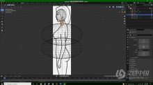 Blender女性角色建模制作基础训练视频教程