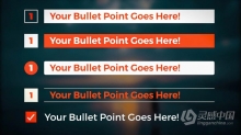FCPX插件-重点要点摘要提示标注指示线字幕条动画FCPX插件下载 Callouts & Bullet Points