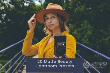 磨砂胶片人像调色Lightroom预设 Matte Beauty Lightroom Presets