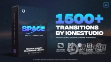 1500+视频转场过渡效果动画AE模板脚本预设包 1500+ Transitions for After Effects