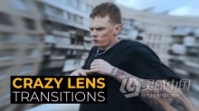 酷炫创意动感活力扭曲像差疯狂镜头过渡效果PR模板下载 Crazy Lens Transitions