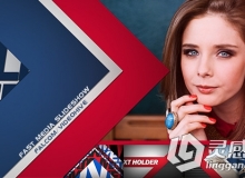剪头指向媒体包装动画AE模板 Videohive Fast Media Slideshow