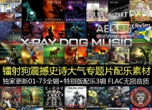 X-ray Dog Music镭射狗震撼史诗大气专题片配乐素材 01-73CD 全集