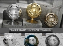 VRAY材质合集 Vray Materials Collection By Carrymax