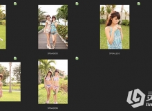 RAW061-姐妹花人像写真摄影佳能CR2修图RAW原片素材6P