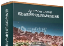 Lightroom摄影后期照片调色黑白处理视频教程