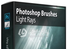 50组高清太阳光耶稣光丁达尔窗户光笔刷素材 Photoshop Brushes: Light Rays