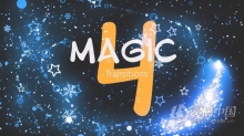 24个唯美漂亮魔法粒子转场过渡预设PR模板PR工程文件