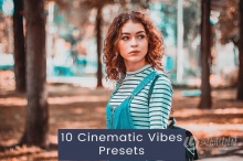 INS时尚电影氛围Lightroom预设 Cinematic Vibes Lightroom Presets