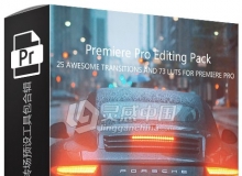Premiere Pro影视调色特效与转场预设工具包合辑 Photo Light Pro