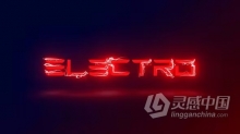 AE模板-Energy Logo Reveal Title能量闪电火花标志动画AE模板下载