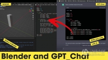 借助ChatGPT Python代码学习Blender 3D基础知识视频教程
