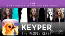 一键智能快速去除背景抠像工具FCPX插件 Sheffield Softworks – Keyper 2.0