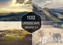 100风景景观Lightroom预设100 Premium Landscape Lightroom Presets