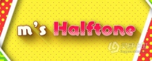 黑白圆点填充半调风格特效AE插件 m's Halftone v1.4.8 Win/Mac