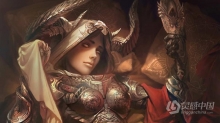 恶魔猎手女战士数字绘画实例训练视频教程