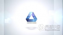 发光闪闪明亮公司LOGO视频片头AE模板下载 Clean Logo Reveal